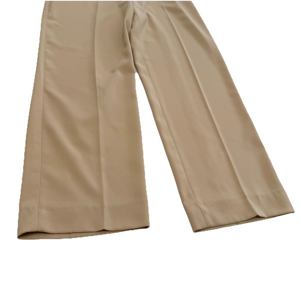 Vintage VN Womens Yellow Dress Pants Size 8 Button Zipper Trousers High Waist - Picture 5 of 12